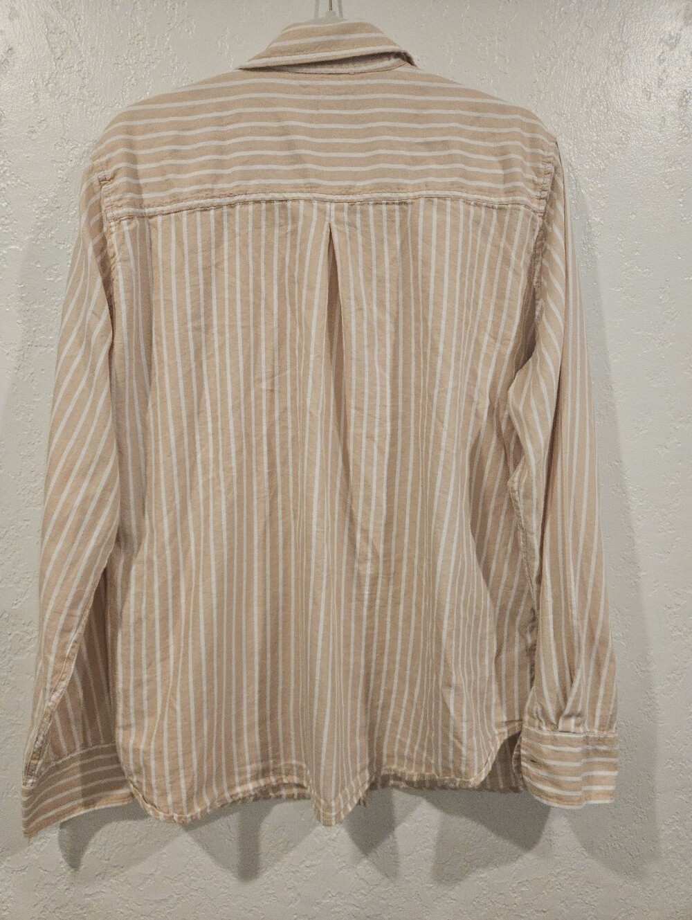 Pact Top Women's Sunset Lightweight 100% Organic Cotton Classic Shirt XL Striped - Picture 6 of 7